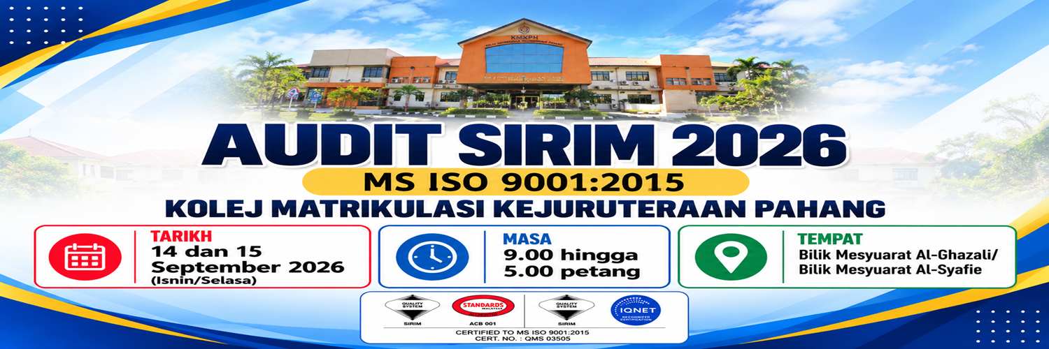 Audit SIRIM 2026